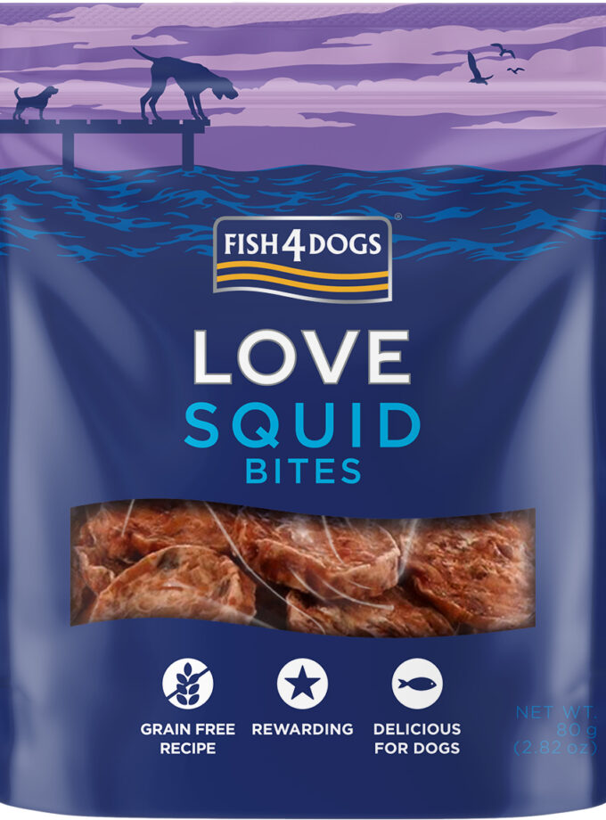 Fish4Dogs Squid Bites