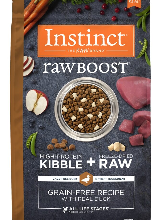 Instinct® Raw Boost® Grain-Free Recipe with Real Duck 4.LB