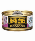 日本純罐貓罐頭 吞拿魚碎65g