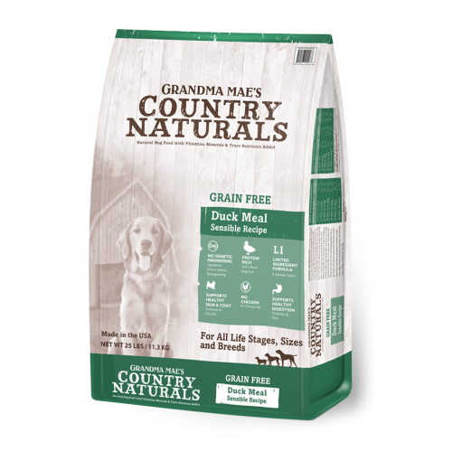 Grandma Country Naturals 無穀物鴨肉防敏配方 Grain Free Duck Meal Sensible Recipe 4LB