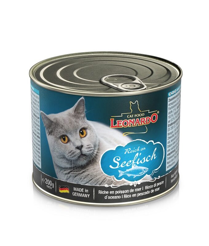 Leonardo豐富海洋魚貓貓罐頭 200G