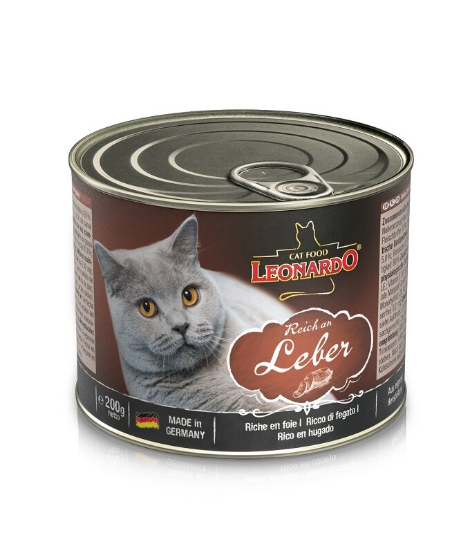 Leonardo豐富肝臟貓貓罐頭 200G