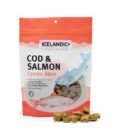 Icelandic Cod & Salmon Combo Bites Fish Dog Treats