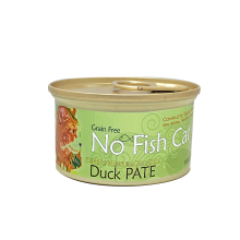 NO FISH CAT-DUCK PATE 無穀物(單一蛋白)鮮鴨肉醬貓罐頭85g