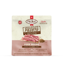 Primal (原始) Pronto 冷凍脫水狗糧- 豬配方 16oz