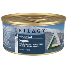 TRILOGY Adult Mackerel in Rich Bone Broth 85g成貓 鯖魚高湯罐頭 85g (Expiry 19 Dec 26)