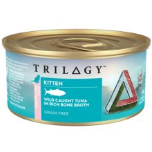 TRILOGY Kitten Tuna in Rich Bone Broth 85g幼貓 吞拿魚高湯罐頭 85g (Expiry 19 Dec 26)