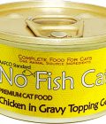 NO FISH CAT Chicken in Gravy Topping Goji Berry 滋補養生杞子雞肉絲主食貓罐頭85g