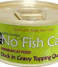 NO FISH CAT Duck in Gravy Topping Quail Egg 滋陰鵪鶉蛋鴨絲主食貓罐頭85g