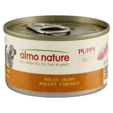 Almo Nature - HFC Natural Chicken Fillet 鷄柳 狗罐 95g (x 24罐)