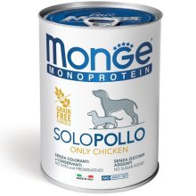 Monge MonoProtein 單一蛋白質狗罐頭 雞肉配方 400g x 24罐