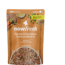 NOW FRESH All Dog Chicken & Rice Dinner 全年齡鷄肉配糙米狗濕包 2.8oz (x 24包)