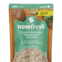 NOW FRESH Small Breed Shredded Chicken Broth Blend 全年齡小型犬 鷄肉肉絲濕包 2.8oz (x 24包)