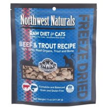 Northwest Naturals Freeze Dried Beef & Trout Cat Nibbles 無穀物脫水貓糧 – 牛肉+鱒魚 (11 oz(311g))